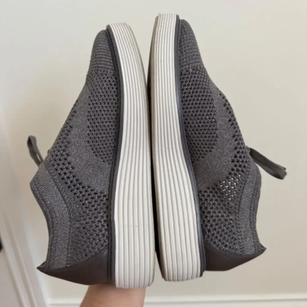 Cole Haan Women's OriginalGrand Platform Oxford - Metallic Grey | Size 7.5